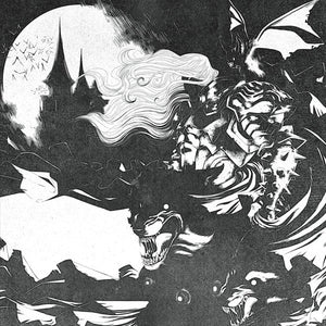 THE TRUE WERWOLF "DEVIL CRISIS" LP Red/White marble