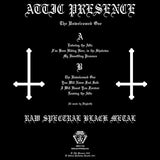 ATTIC PRESENCE ‎– The Unwelcomed One - LP