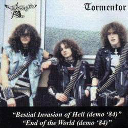 DESTRUCTION / TORMENTOR "BESTIAL INVASION OF HELL / END OF THE WORLD" CD