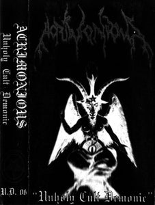 Acrimonious "Unholy Cult Demonic" Tape