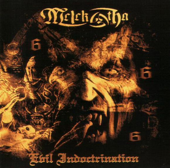 Melek-Tha ‎– Evil Indoctrination CD