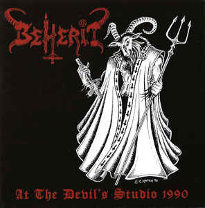 Beherit ‎– At The Devil's Studio 1990 - CD