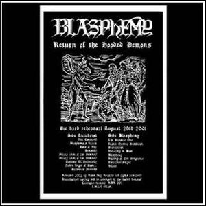Blasphemy "Return Of The Hooded Demons" LP