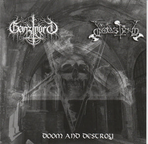 GANZMORD / DODSFERD "DOOM AND DESTROY" CD