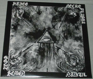 Krieg / Necroplasma / Goat Semen / Nazxul "4 Spears In God’s Ribs" MLP