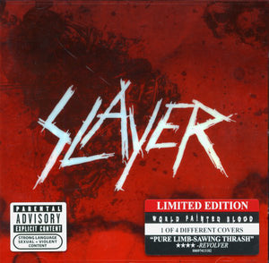 SLAYER "WORLD PAINTED BLOOD" CD