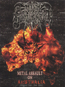 NUNSLAUGHTER "METAL ASSAULT ON AUSTRALIA" DVD Digipak