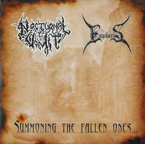 NOCTURNAL VOMIT / EMPHERIS "SUMMONING THE FALLEN ONES" 7"EP