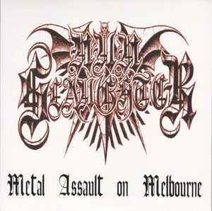 Nunslaughter "Metal Assault On Melbourne" Double 7"EP