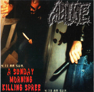 ABUSE - A SUNDAY MORNING KILLING SPREE - CD