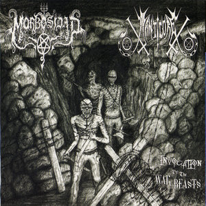 Morbosidad / Manticore "Invocation Of The War Beasts" 7"EP
