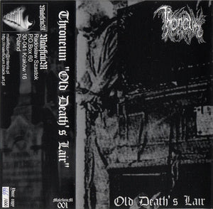 THRONEUM "OLD DEATH'S LAIR" TAPE