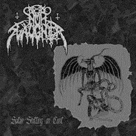 Nunslaughter / Krieg "Satan Shitting On Cunt / Flesh Descending" 7"EP