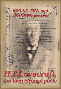 MELEK-THA & 47 ASHES "H.P. LOVECRAFT, UN BIEN ETRANGE POETE" CDr in DVD box