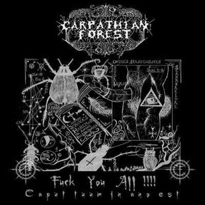 Carpathian Forest "Fuck You All !!!! (Caput Tuum In Ano Est)" CD
