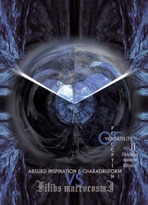ABSURD INSPIRATION & CHARADRIIFORM vs FILIVS MACROCOSMI "VERSATILITY OF PERCEPTION, VOL. 2: UKRAINIAN AMBIENT ALLIANCE"  2 x CD Digipak - DVD Size