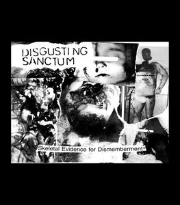 DISGUSTING SANCTUM "SKELETAL EVIDENCE FOR DISMEMBERMENT" 7"EP