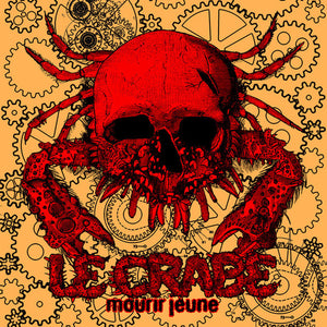 LE CRABE "MOURIR JEUNE" CD 7"EP cover