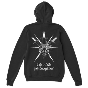 RITES OF THY DEGRINGOLADE "THREE DAGGERS" HOODED-ZIPPED SWEATSHIRT - POD