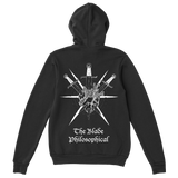 RITES OF THY DEGRINGOLADE "THREE DAGGERS" HOODED-ZIPPED SWEATSHIRT - POD