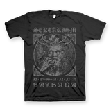 SEKTARISM "HOSANNA SATHANA" BLACK T-SHIRT