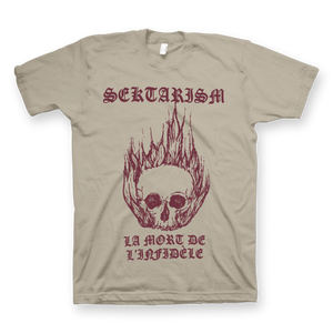 SEKTARISM "LA MORT DE L'INFIDÈLE" TAN T-SHIRT