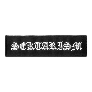 SEKTARISM "LOGO" EMBROIDERED PATCH