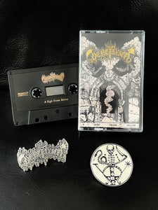 VENEFIXION "A SIGH FROM BELOW" TAPE & 2 Pins - Bundle