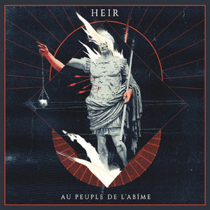 HEIR "AU PEUPLE DE L'ABIME" LP - BLACK