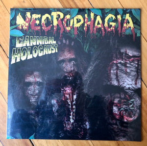 NECROPHAGIA "Cannibal Holocaust" LP Red version