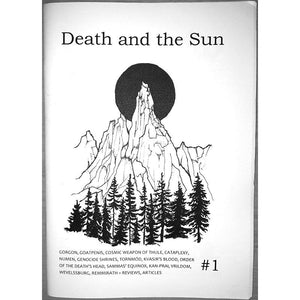 DEATH AND THE SUN "Issue 1" Zine A5