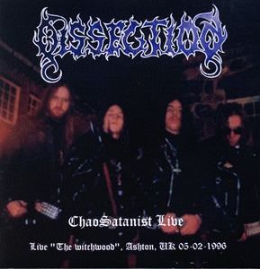 DISSECTION "CHAOSATANIST LIVE" CD