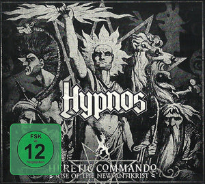HYPNOS "HERETIC COMMANDO - RISE OF THE NEW ANTIKRIST" DIGIPACK CD + DVD