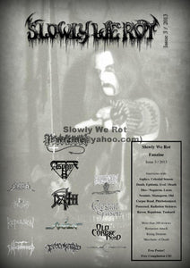 SLOWLY WE ROT "ISSUE 3" ZINE A4
