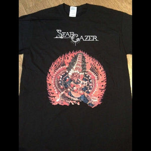 STARGAZER "THE SCREAM THAT TORE THE SKY" BLACK T-SHIRT
